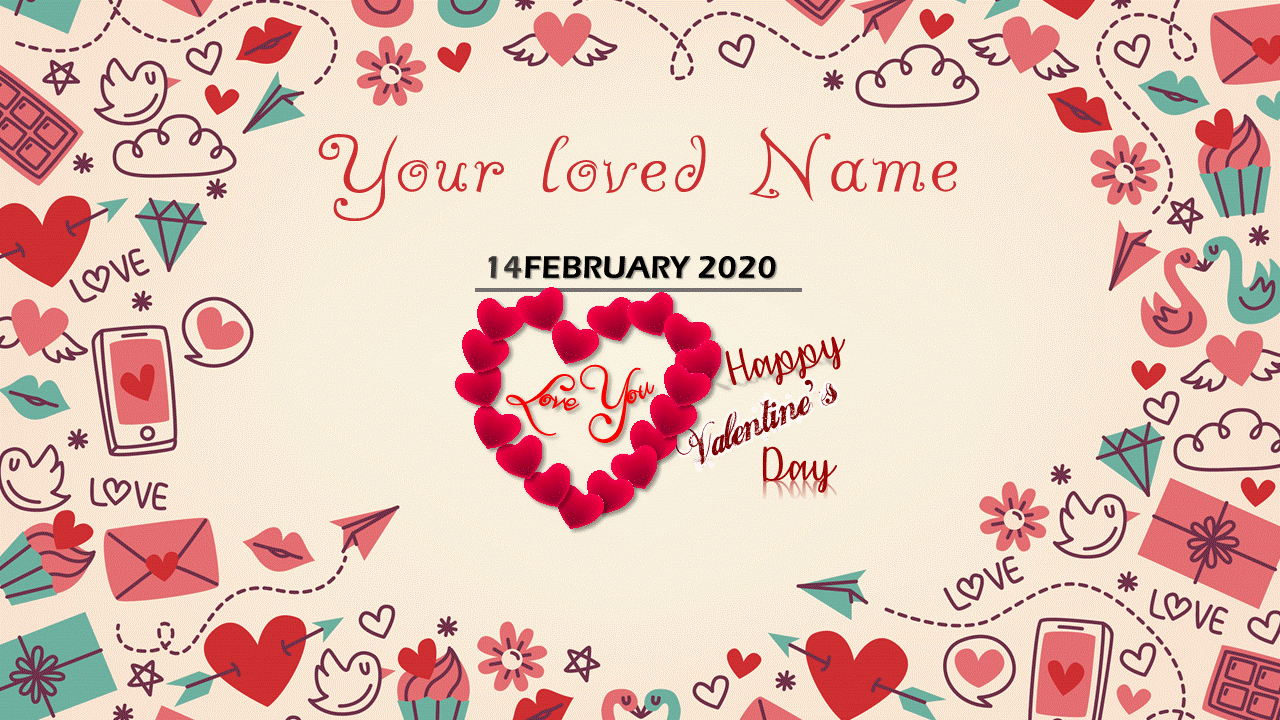Happy Valentine s Day Template Online Powerpoint Templates