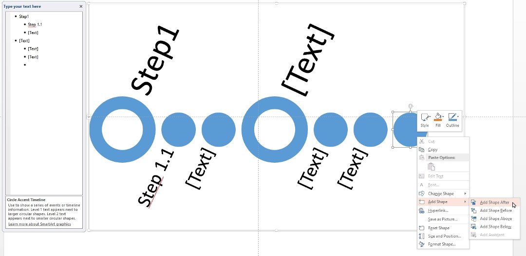 Step 3 - Add data How to create a timeline on powerpoint