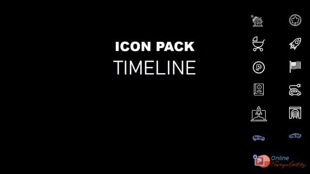 Timeline Icon Pack - Elon Musk Milestones